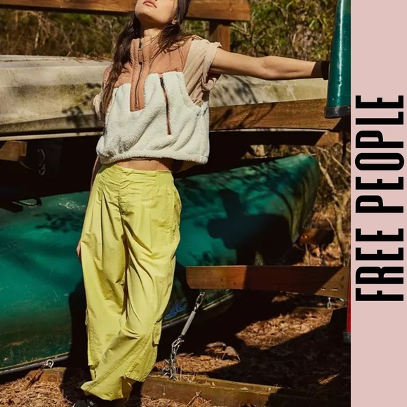 Free People pants Large hiking workout track jogger - Picture 5 of 10